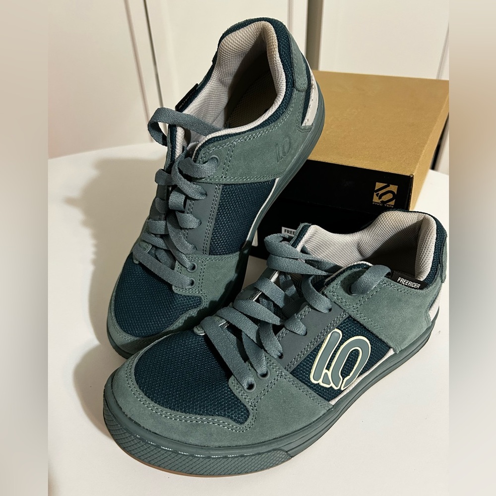 Five Ten Freerider W 10 Flat SAGE Green Cycling Shoe